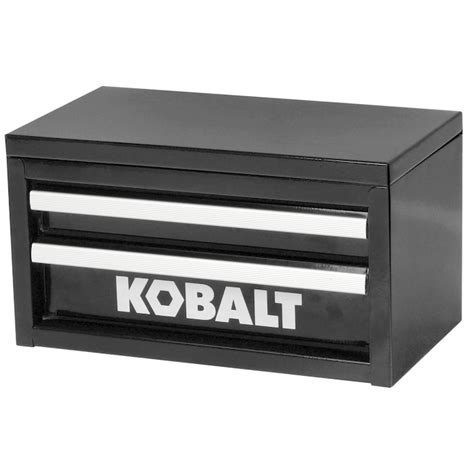 kobalt mini 10.83-in 2-drawer steel tool box|lowe's kobalt mini tool boxes.